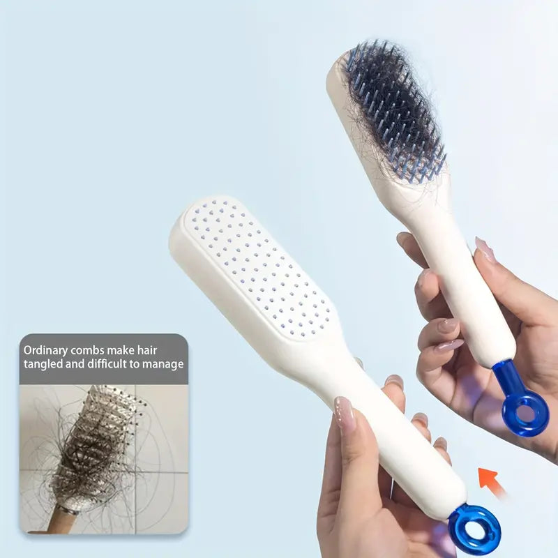 Self Cleaning Hair Comb